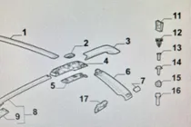 Comprar Tapa Barra De Techo Fiat Strada Volcano Original