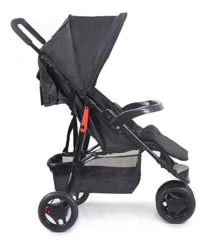 Carrinho Com Bebê Conforto Travel System Delta Voyage Preto