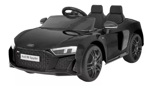 Mini Carro Elétrico Infantil Criança 12V Audi R8 Spyder Controle