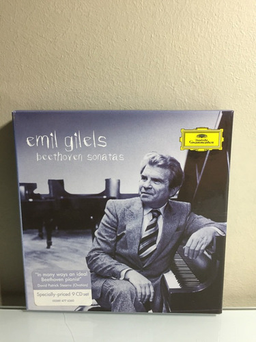 Beethoven - Emil Gilels - Piano Sonatas - 9cds