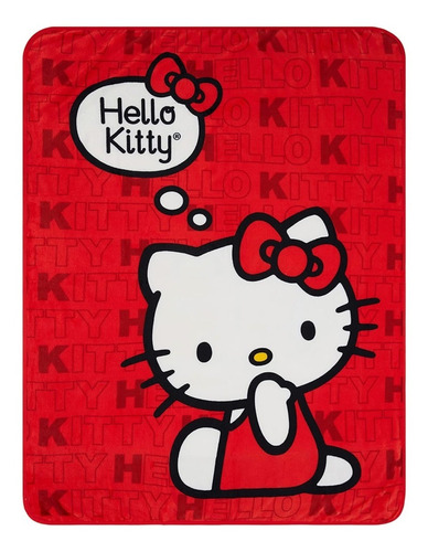 Manta Cobijita Hello Kitty 152x115cm