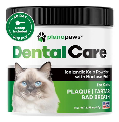 Polvo De Cuidado Dental De Gato: Mas Facil Que La Pasta De D