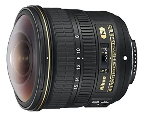 Nikon Af-s Fisheye Nikkor Lente Para Cámara Con Zoom Fijo