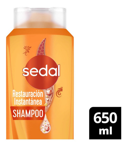 Sedal Shampoo Restauracion Instantanea 650ml