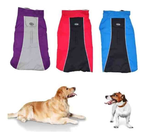 Parka Impermeable Con Polar Para Mascotas 3xl 4xl 5xl