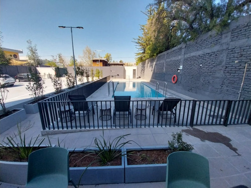 Arrienda Dpto Loft Nvo 1d + 1b - Metro La Cisterna