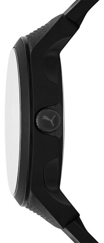 Reloj Hombre Puma Reset V2 Analogo Color De La Correa Negro