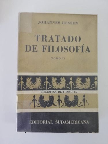 Imagen 3 de 5 de Libros Tratado De Filosofía / Johannes Hesses / Tres Tomos