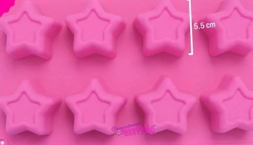 Imagen 2 de 3 de Moldes De Silicon Para Cupcakes Jabón Hielo Postres Reposter