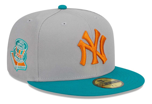 Gorra New Era Yankees New York 59fifty Teal Gris