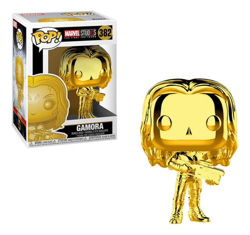 Figura De Acción Funko Pop Gamora (gold Chrome)