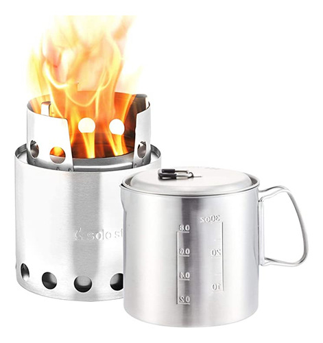 Solo Stove &amp; Pot 900 combo: Sistema De Cocina A Leña .