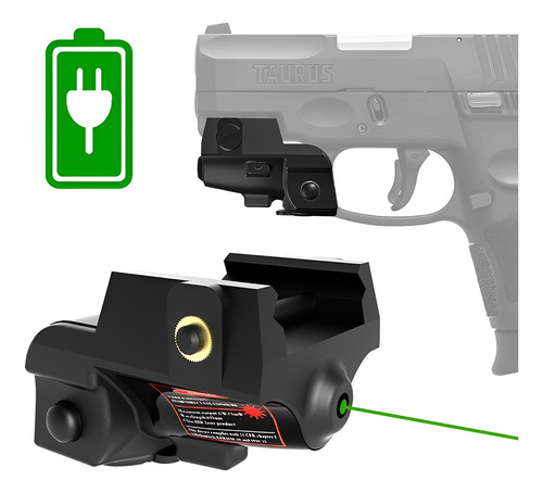 Mini Mira Laser Compacta Para Pistolas Aire Paintball