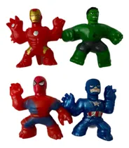 Comprar Heroes Of Goo Jit Zu Goo Marvel Pack X 4   Alternativo  12cm
