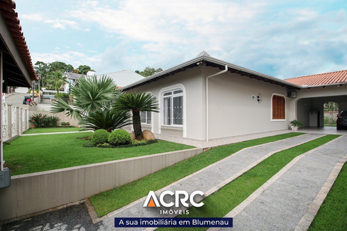 Imagem 22 de 25 de Acrc Imóveis - Belíssima Casa Semimobiliada Com Piscina E Aquecimento A Gás Para Venda No Bairro Itoupava Norte - Ca01537 - 69178201