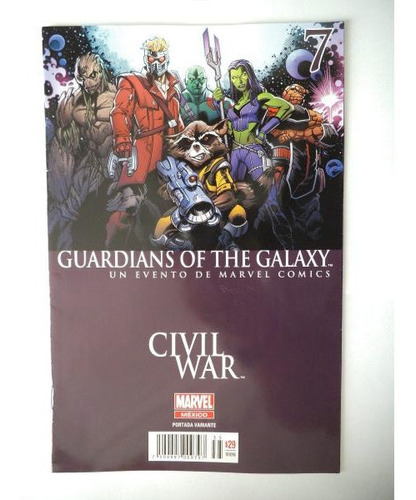 Guardianes De La Galaxia 07 Civil War Televisa