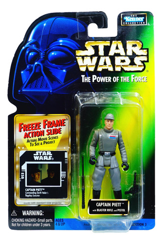 Star Wars Power Of The Force Frame Captain Piett Detalle