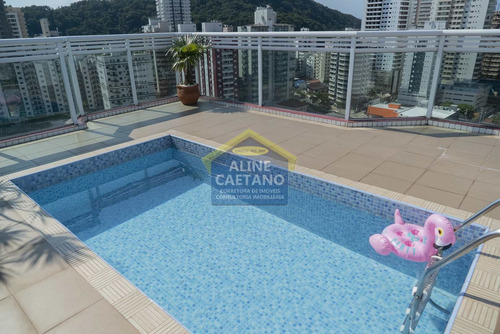 Cobertura, 3 Dorms, Canto Do Forte, R$ 1.25 Mi, - Vnst517