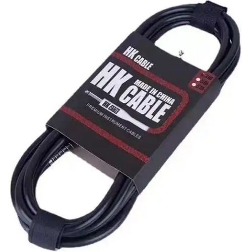 Cable De Audio 3mts Para Guitarraeléctrica Bajo Amplificador