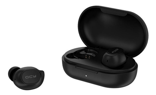 Imagen 3 de 3 de Audífonos in-ear inalámbricos QCY T9S TWS negro