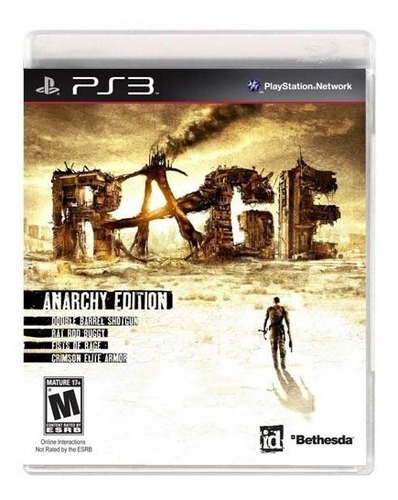 Rage Anarchy Edition Ps3 Original Completo Mídia Física