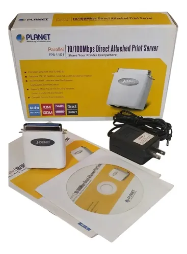 Tp-link Print Server Porta Paralela Planet - Completo | MercadoLivre