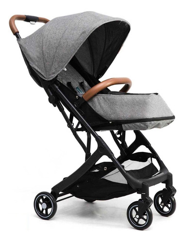 Cochecito de paseo Fisher-Price Confort gris con chasis color negro