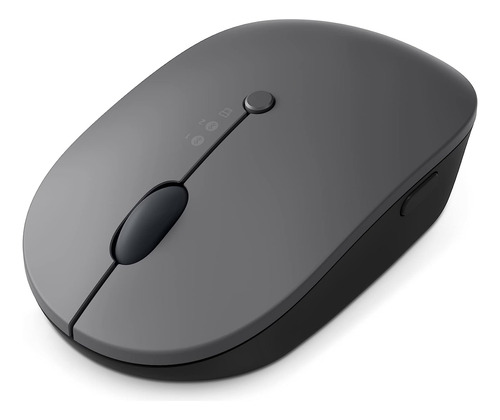 Mouse Inalambrico Gris + Cable Usb C Lenovo Multidispositivo