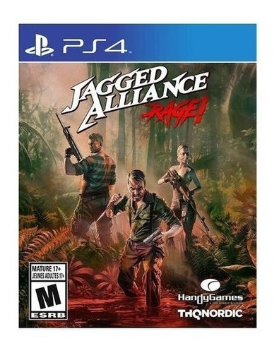 Jagged Alliance: Rage - Ps4 - Físico - Thqnordic Games