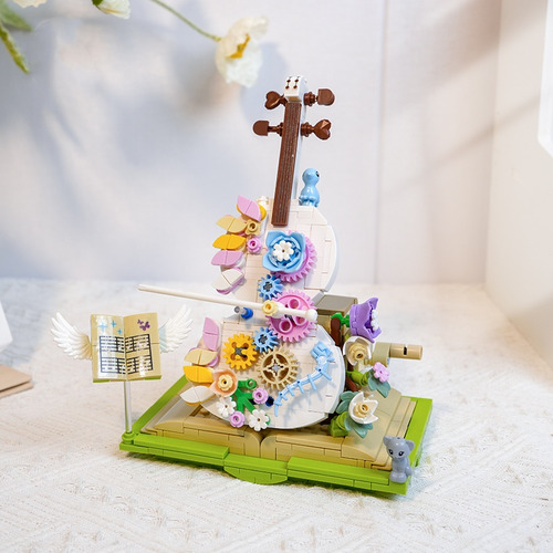 Modelo De Ensamblaje Del Kit De Bloques De Construcción Drea