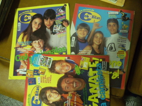 Lote X 3 Revistas Cebollitas Futbol 1998 N 8-10-13 Telefe! (Usado)