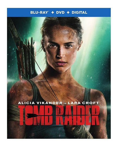 Blu Ray Tomb Raider Dvd Estreno Original Lara Croft Con Stoc