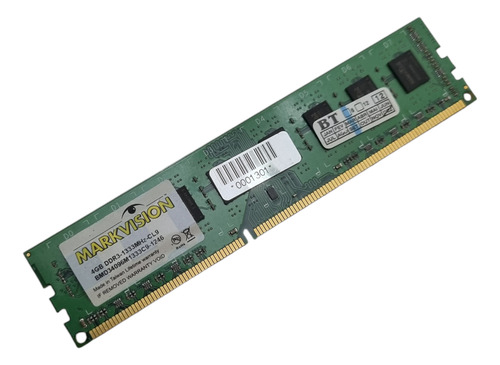Memória Ram 4gb Markvision Ddr3 1333mhz Bmd34096m1333c9 (Usado)