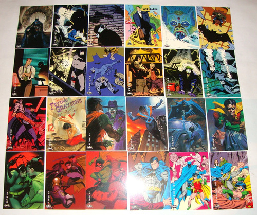 Lote 71 Tarjetas 1994 Batman Saga Dark Night - Skybox Mr2023