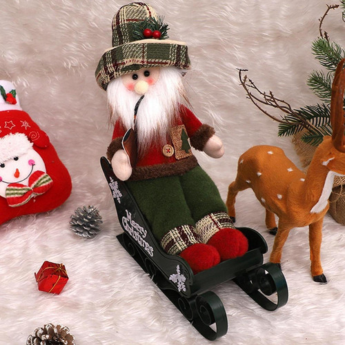 Estatua Navideña, Adorno De Mesa, Accesorios Papá Noel