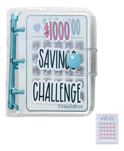 Carpeta 1000 Savings Challenge, Carpeta Para Ahorrar Dinero