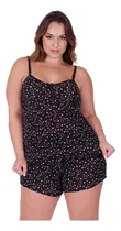 Comprar Kit Cu002F5 Baby Doll Short Doll Plus Size Pijama Estampado Sexy