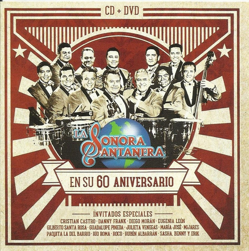 La Sonora Santanera En Su 60 Aniversario Cd + Dvd Nuevo