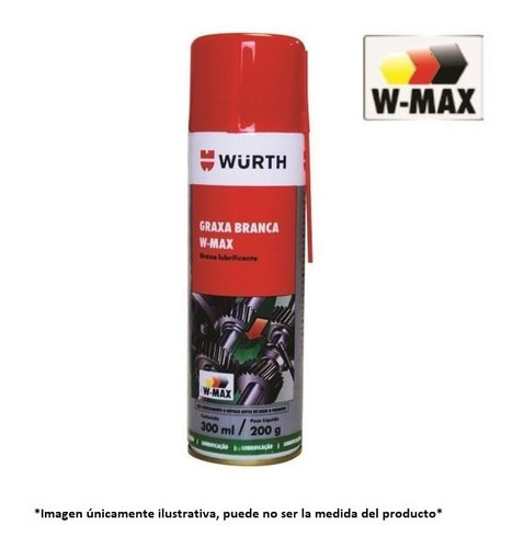 Grasa Blanca En Aerosol 300ml Wurth 880 031