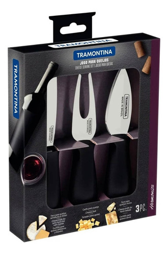 Juego Para Queso Tramontina De 3 Pz