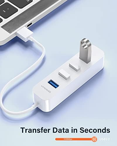 Upgrow Usb 3.0 Hub Hub Usb De 4 Puertos Con Divisor Usb De 5