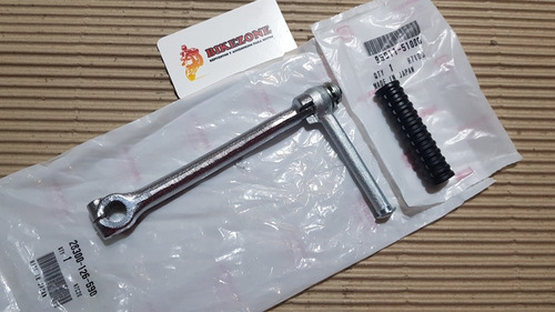 Imagen 2 de 3 de Patada Arranque + Goma Original Honda Dax St 70 Dax 70