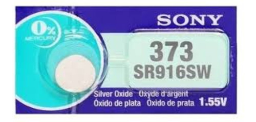 Imagen 4 de 8 de Pila Sony 373/ 916 Sw Reloj Unidad (1) Distribuidor Oficial