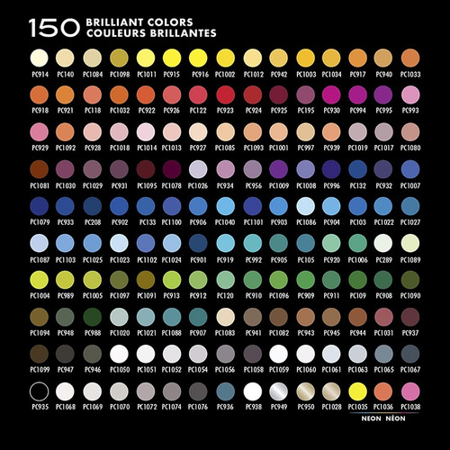 Imagen 3 de 6 de Lapices Prismacolor Premier 150 Colores Importados Usa