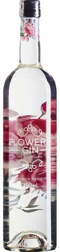 Gin Premium Flowers London Dry Garrafa 750ml - Destilado 4x