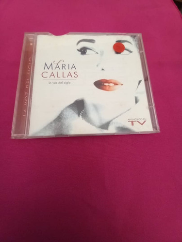 C D Musical - Maria Callas - 2 Cds - La Voz Del Siglo