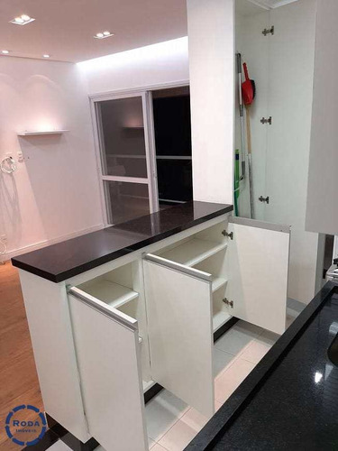 Apartamento Com 1 Dorm, Gonzaga, Santos - R$ 600 Mil, Cod: 18447 - V18447