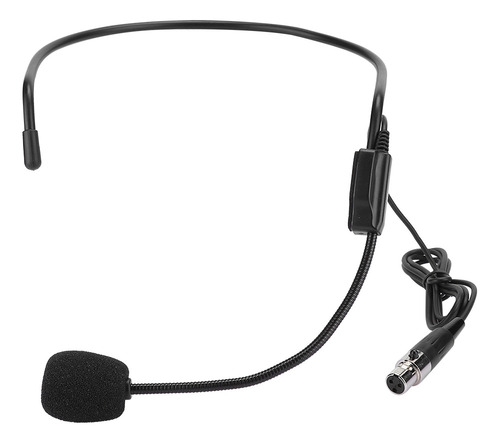 Microfone Amplificador, 2 Peças De Cabeça De Plugue Mini Xlr