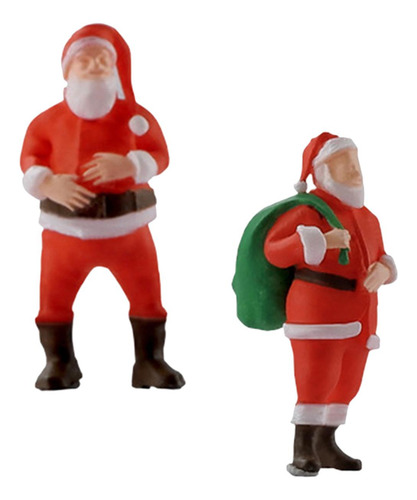 2 X 1:64 Figuras De Personas Miniatura Diy Diorama