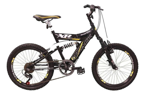 Bicicleta mountain bike infantil TK3 Track XR 20 tamaño del cuadro 15" color negro/amarillo